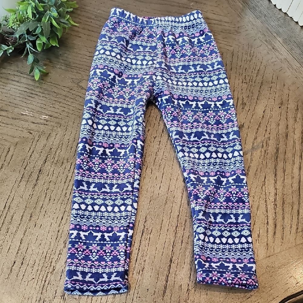 Cozy Reindeer Leggings Size 5-6